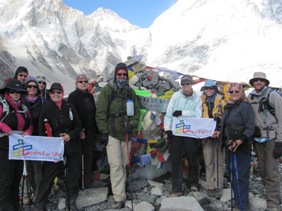 We made it to EBC!