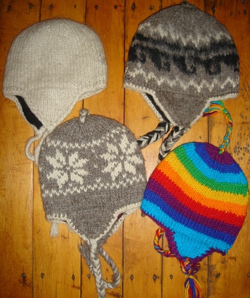Fleece-lined woolen Sherpa Hats - $20