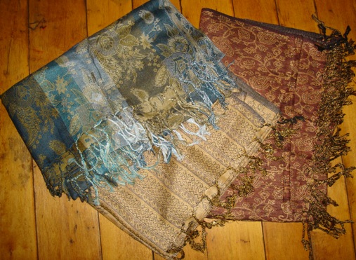 Cotton Patterned 'Pashmina' - $35