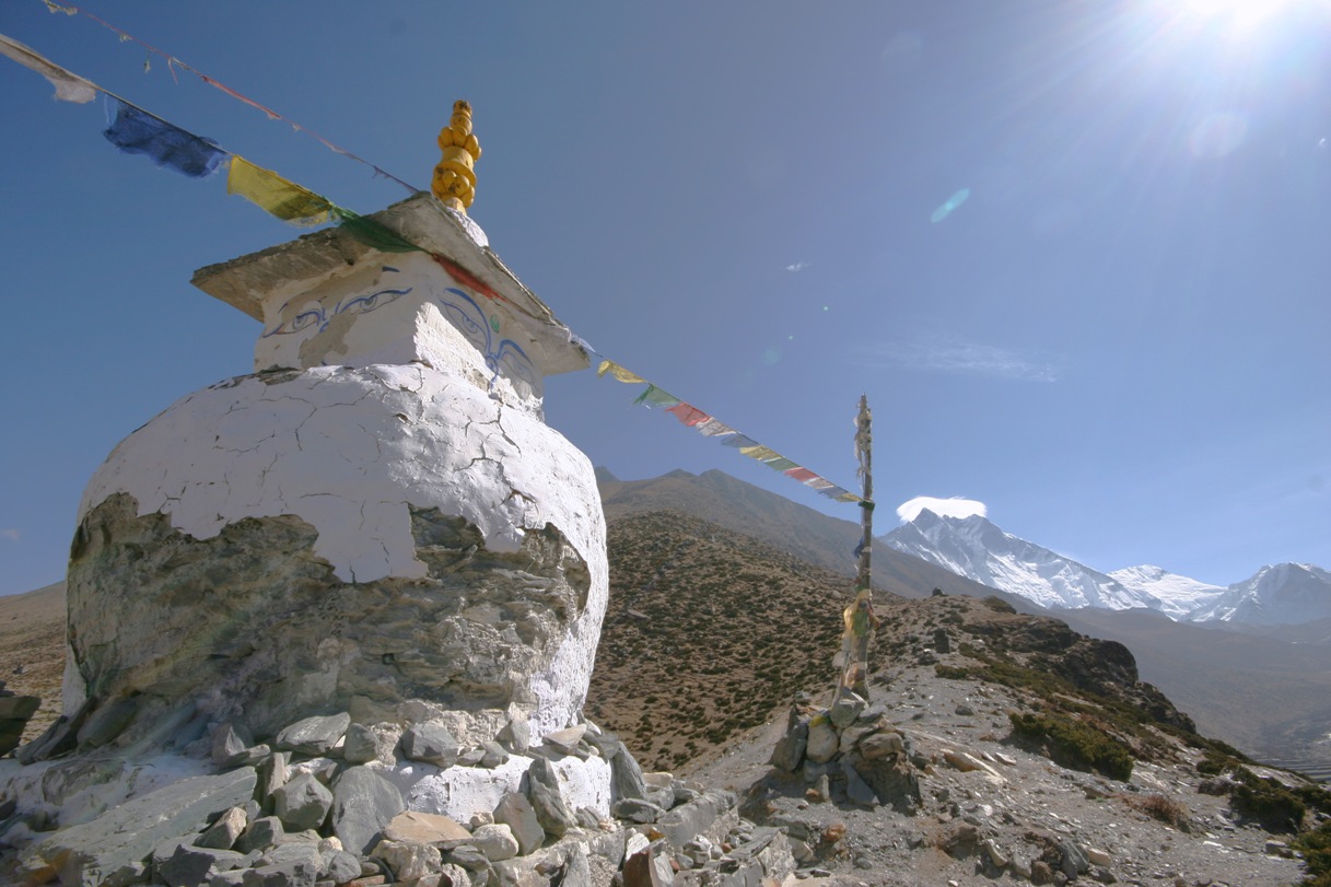 A Stupa Along the Trail to Everest Base Camp